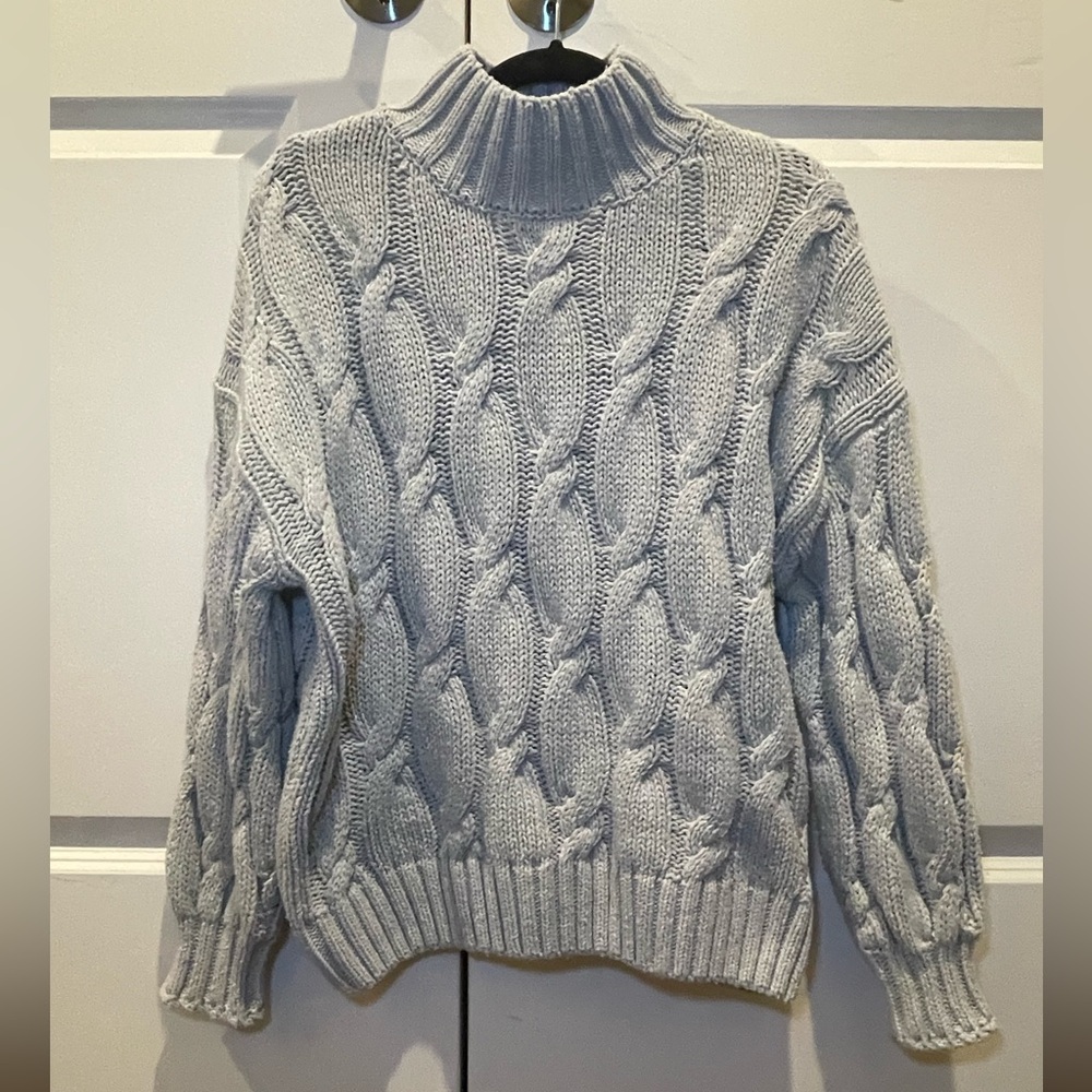 Princess Polly Jendi Sweater Grey Sz XS/S